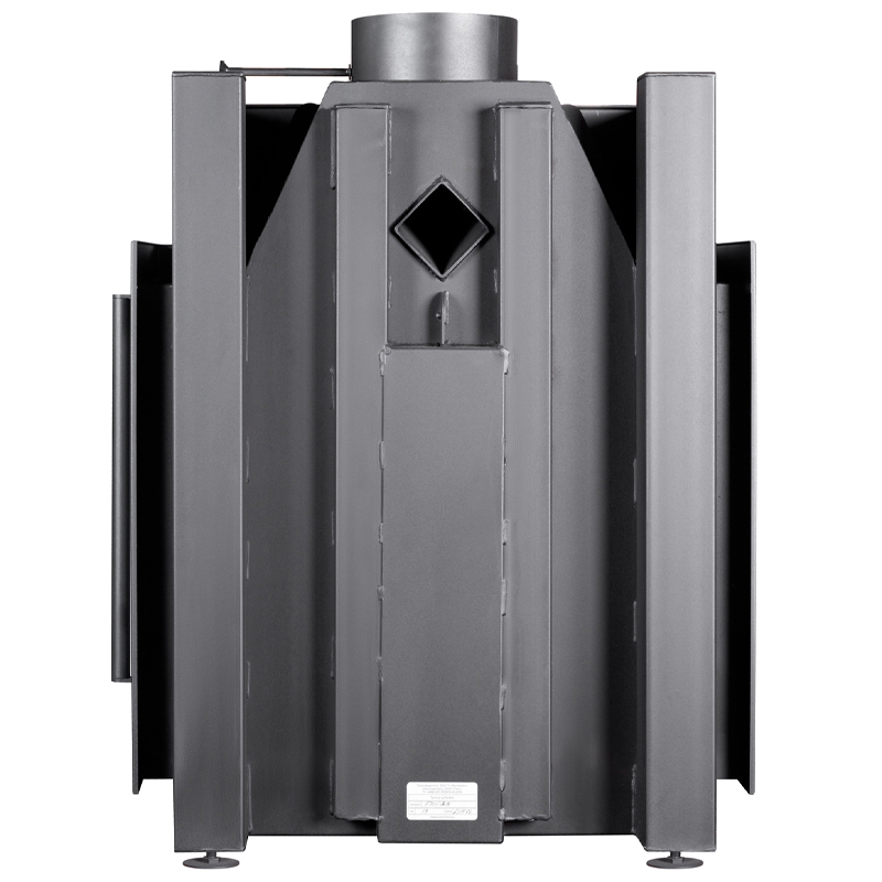 Каминная топка Экокамин АЛЬФА 700 три стекла подовая (миниатюра)